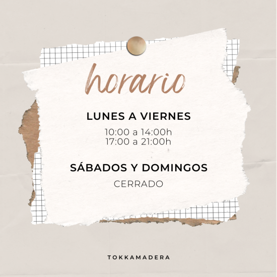 Horario Tokkamadera